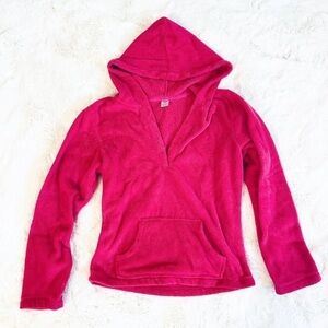 Free Play Pink Fleece Long Sleeve Pullover Hoodie Size M
